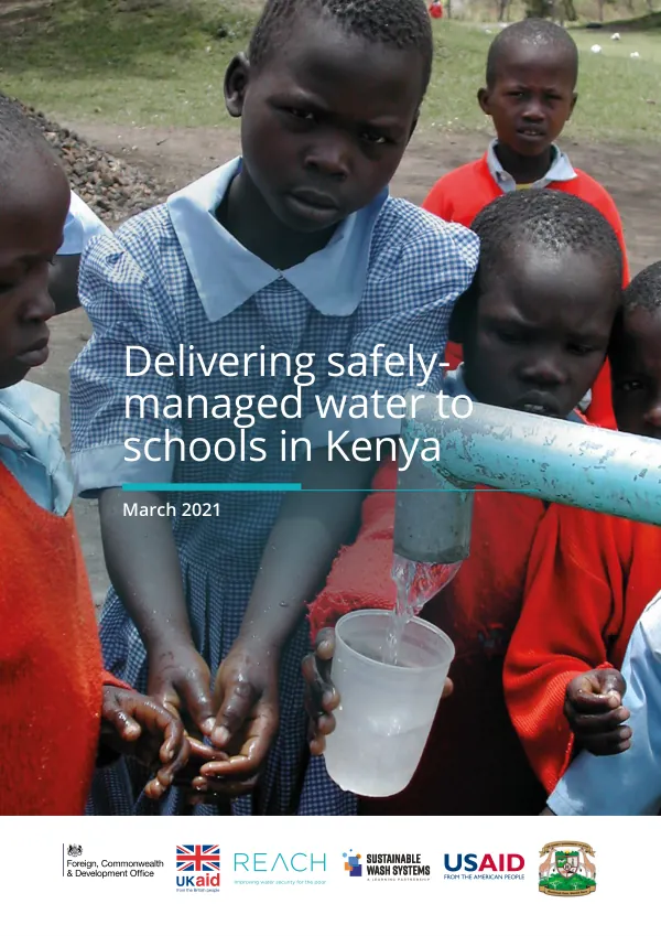 Delivering safely-managed water to schools in Kenya