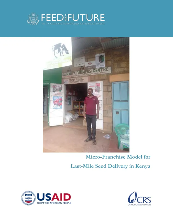 Micro-Franchise Model for Last-Mile Seed Delivery in Kenya