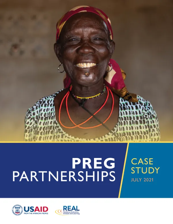Partnership for Resilience and Economic Growth (PREG) Partnerships Case Study