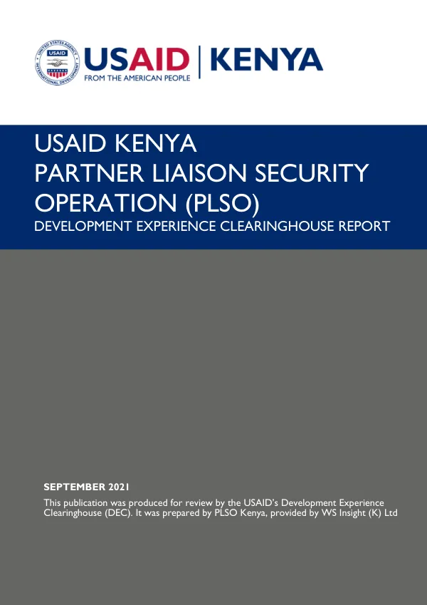 Development Experience Clearinghouse Report: FY 2020-2021 DEC Report
