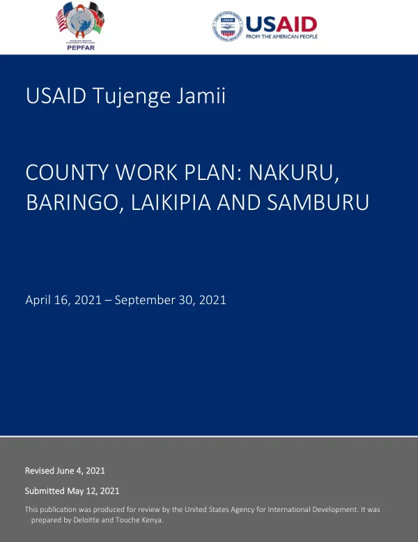 Planning for Resilience in East Africa through Policy, Adaptation, Research, and Economic Development (PREPARED): Fifth Annual Work Plan