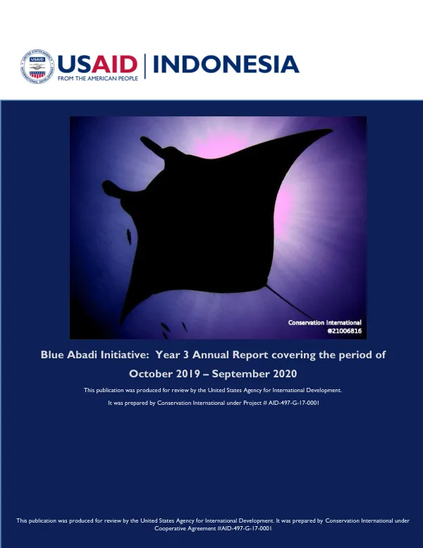Blue Abadi Initiative: Year 3 Annual Report