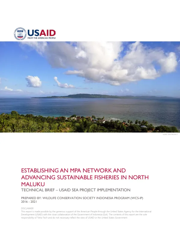 Establishing an MPA Network and Advancing Sustainable Fisheries Management in North Maluku