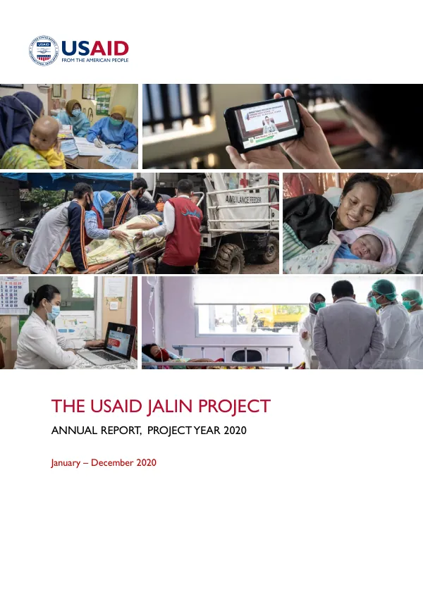 USAID JALIN PROJECT ANNUAL REPORT – JAN-DEC 2020