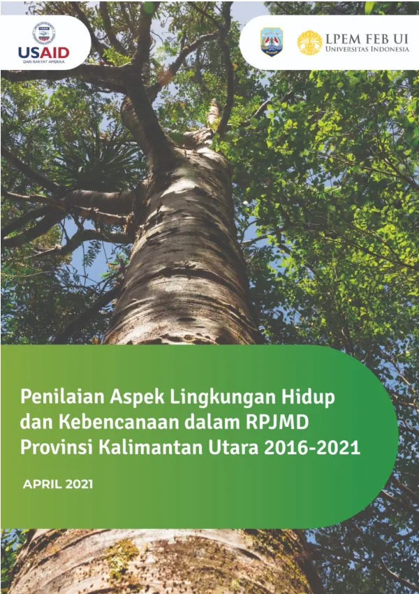 Penilaian Aspek Lingkungan Hidup dan Kebencanaan dalam RPJMD Provinsi Kalimantan Utara 2016-2021