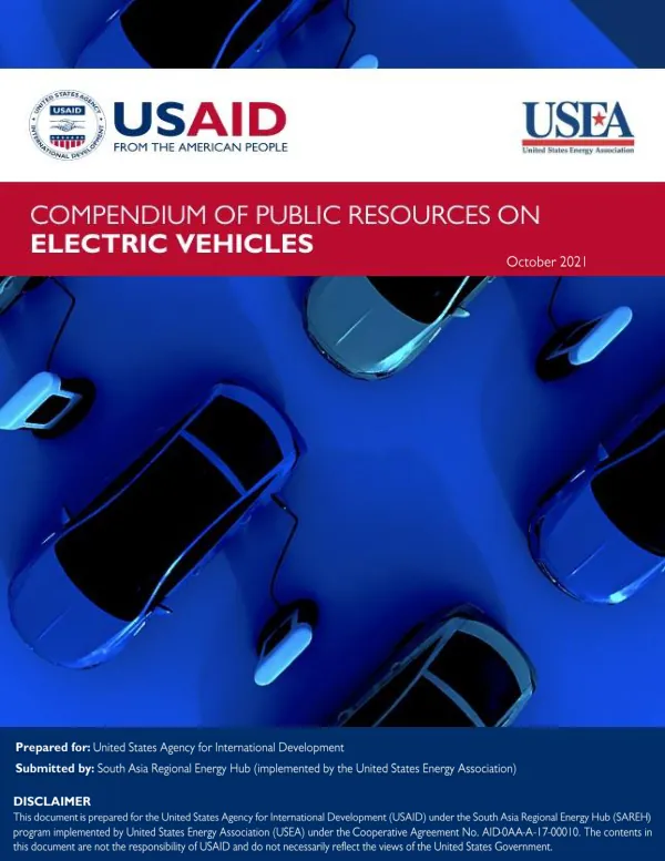 Compendium of Public Resources on Electric Vehicles