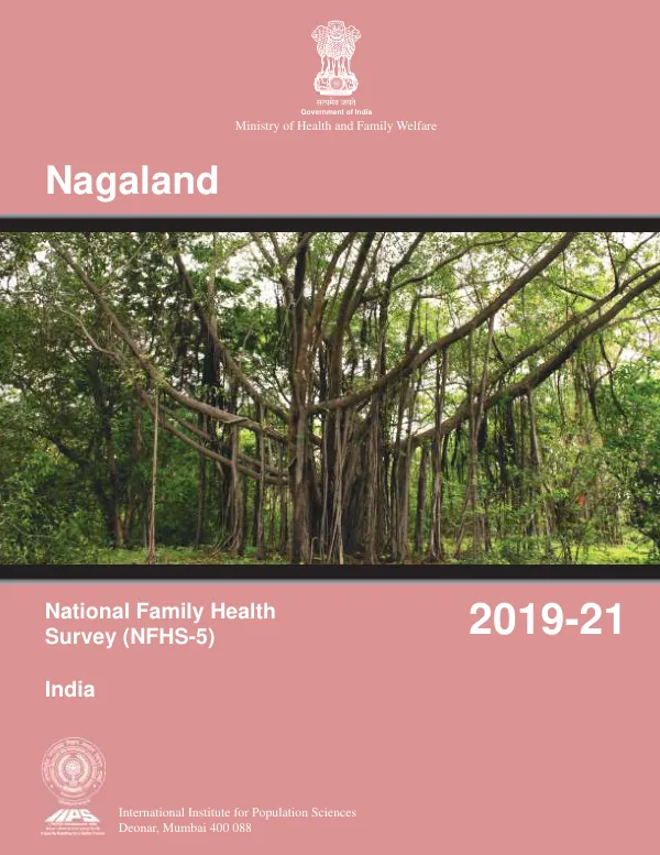 National Family Health Survey (NFHS-5), India, 2019-21: Nagaland