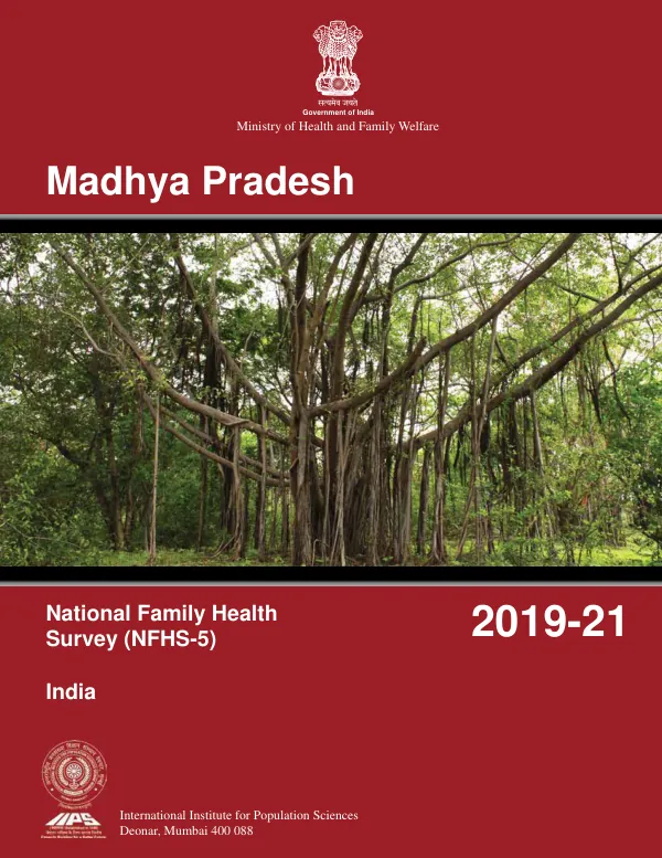 National Family Health Survey (NFHS-5), India, 2019-21: Madhya Pradesh