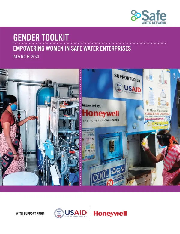 Gender Toolkit: Empowering Women in Safe Water Enterprises