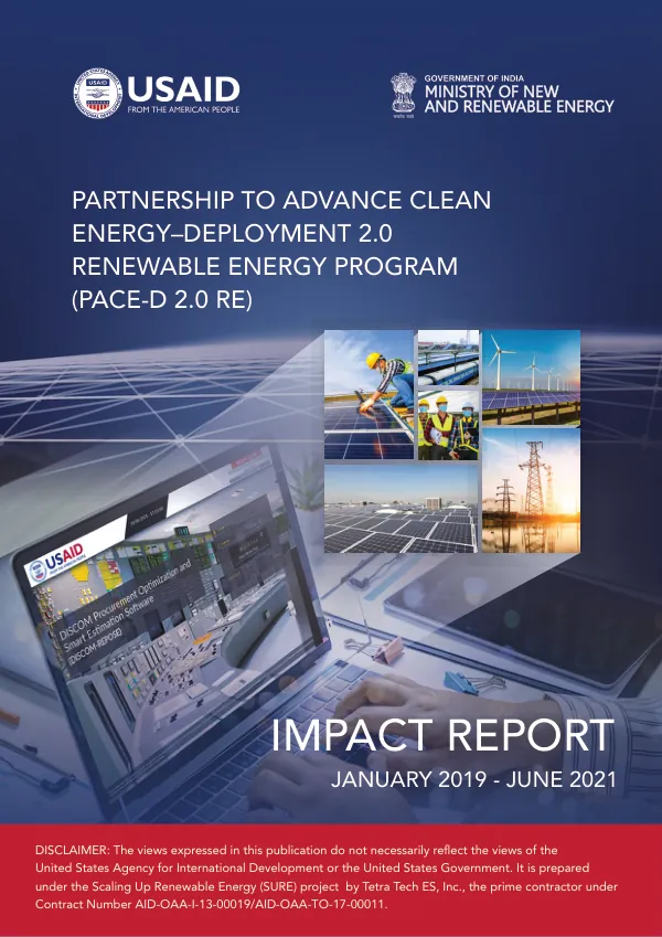 Impact Report 2019-2021: Partnership to Advance Clean Energy–Deployment 2.0 Renewable Energy Program (PACE-D 2.0 RE)