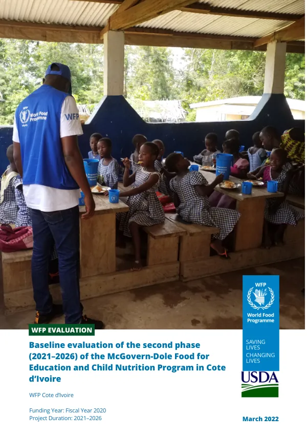 Baseline evaluation of the second phase (2021–2026) of the McGovern-Dole Food for Education and Child Nutrition Program in Cote d’Ivoire
