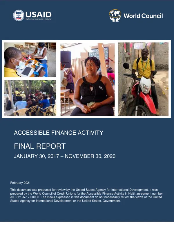 Accessible Finance Activity Final Report