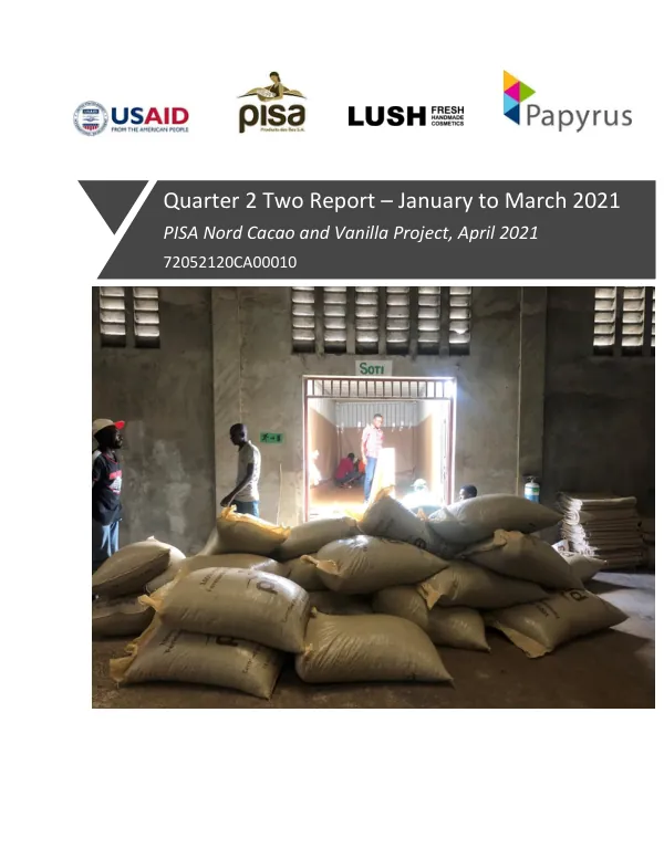 Quarter 2 Two Report – January to March 2021