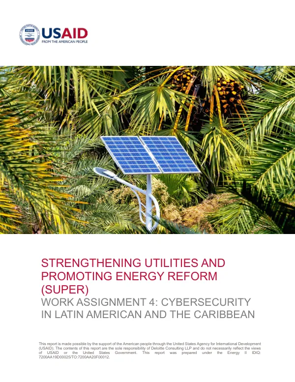 Work Assignment 4: Cybersecurity in Latin America and the Caribbean