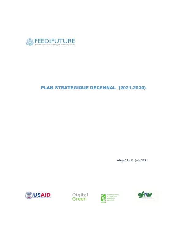 Plan Stratégique Decennal 2021-2030