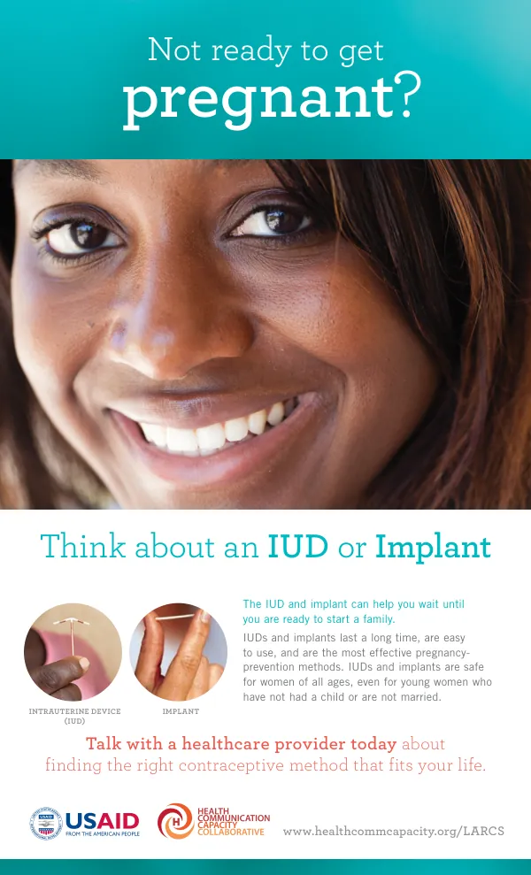 Long-acting Reversible Contraception (LARC) Poster Series