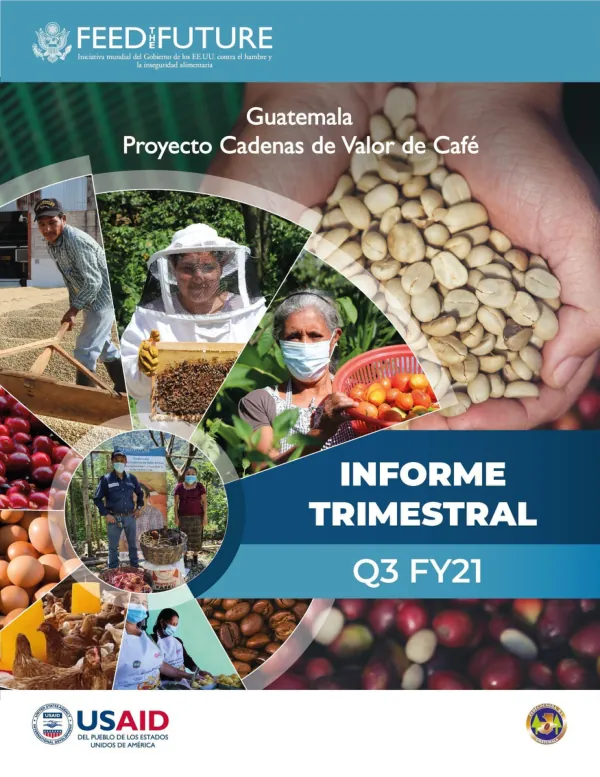 FY2021 Third Quarterly Progress Report of the Coffee Value Chains Project