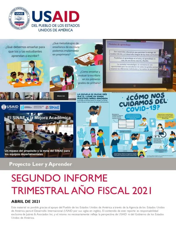 Segundo informe trimestral FY2021: Lifelong Learning Project