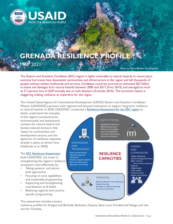 Grenada Resilience Profile