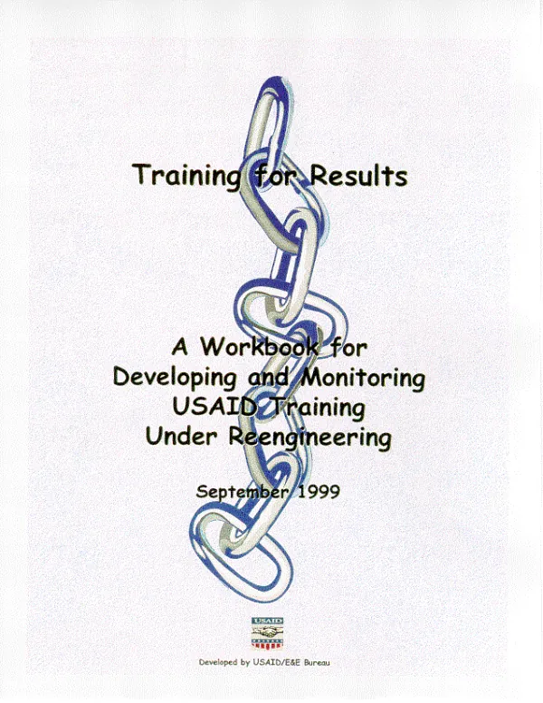 E&E Training-for-Results workbook