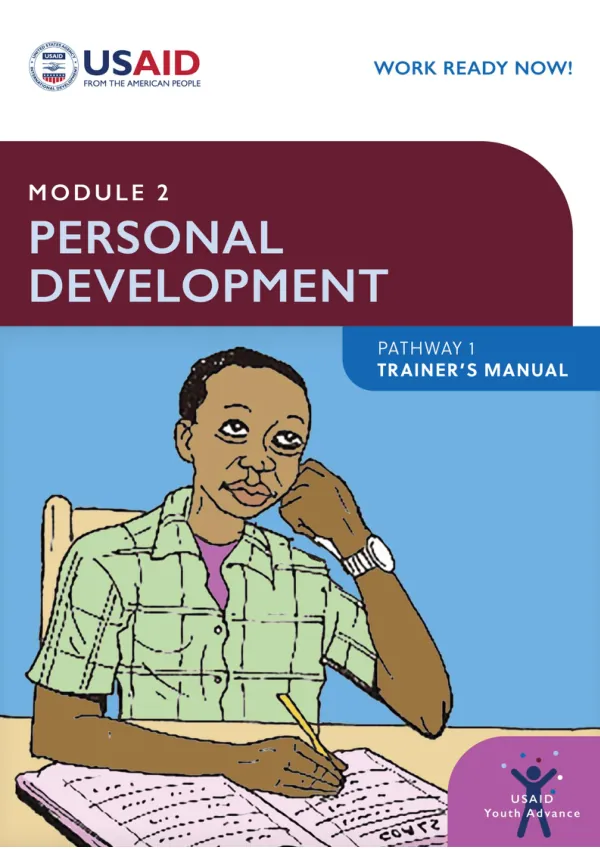 Module 2: Personal Development Trainer’s Manual