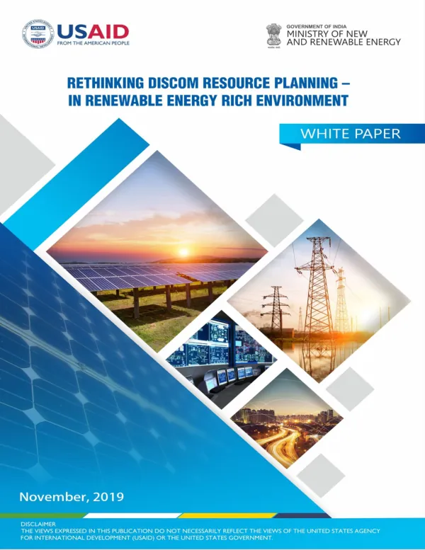 Rethinking DISCOM Resource Planning for a Renewable Energy Rich Environment