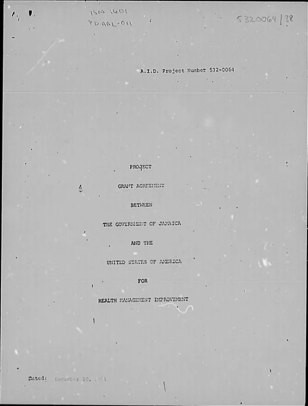 Project Grant Agreement