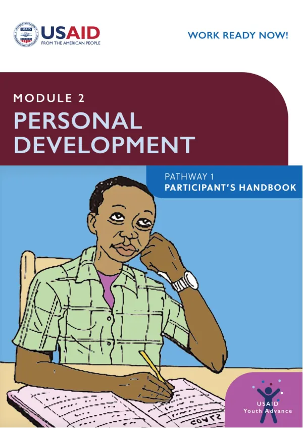 USAID Youth Advance - Pathway 1: Personal Development Module