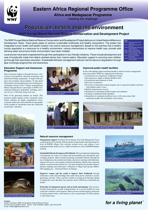 WWF Kiunga Marine National Reserve Conservation and Development Project
