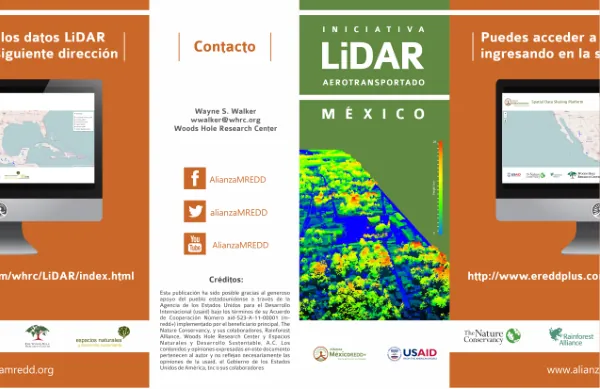 Iniciativa LiDAR Aerotrasportado México