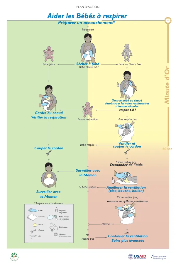 Aider les Bébés à respirer