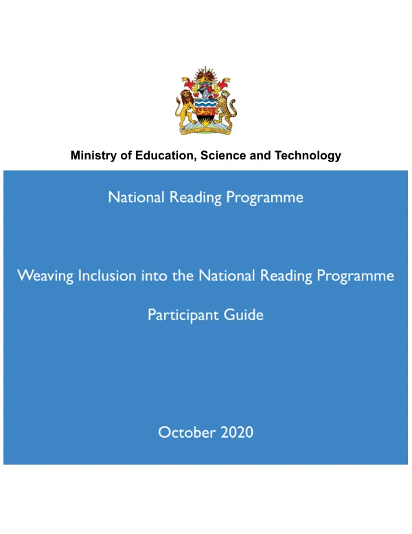 Participant Guide - Weaving Inclusion into the NRP Training Workbook