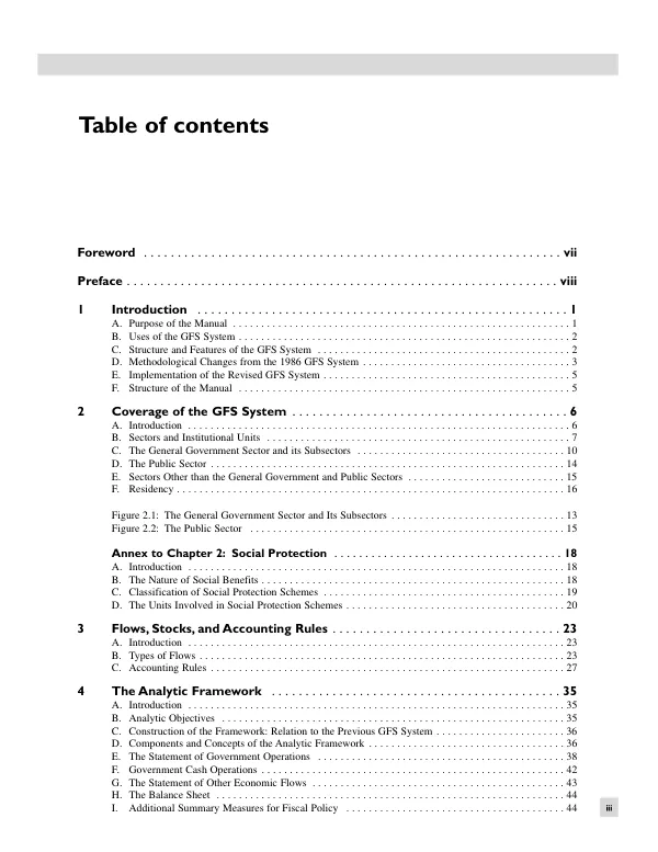 Government Finance Statistics Manual