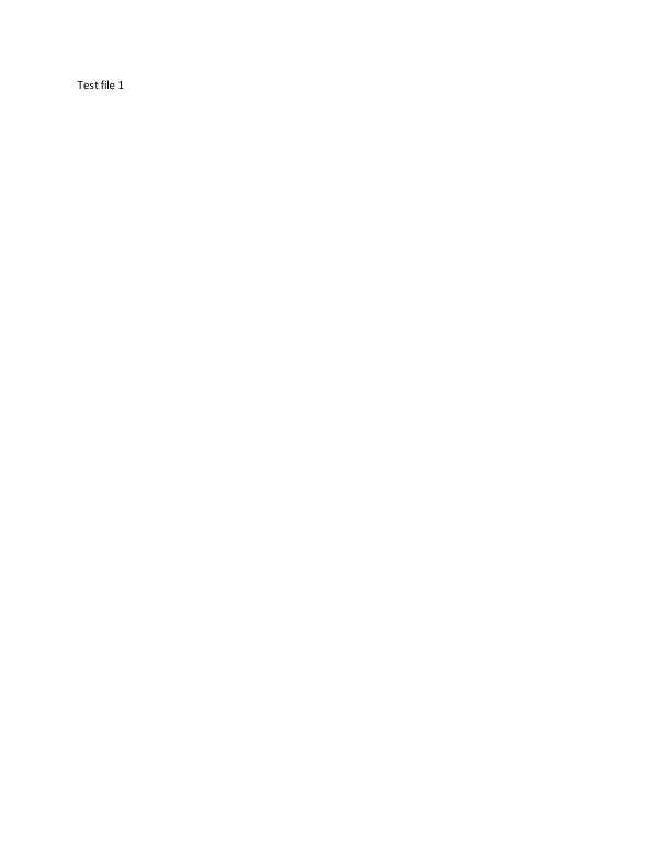 Test file 1