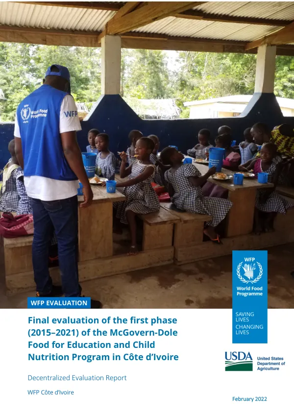 Final evaluation of the first phase (2015–2021) of the McGovern-Dole Food for Education and Child Nutrition Program in Côte d’Ivoire
