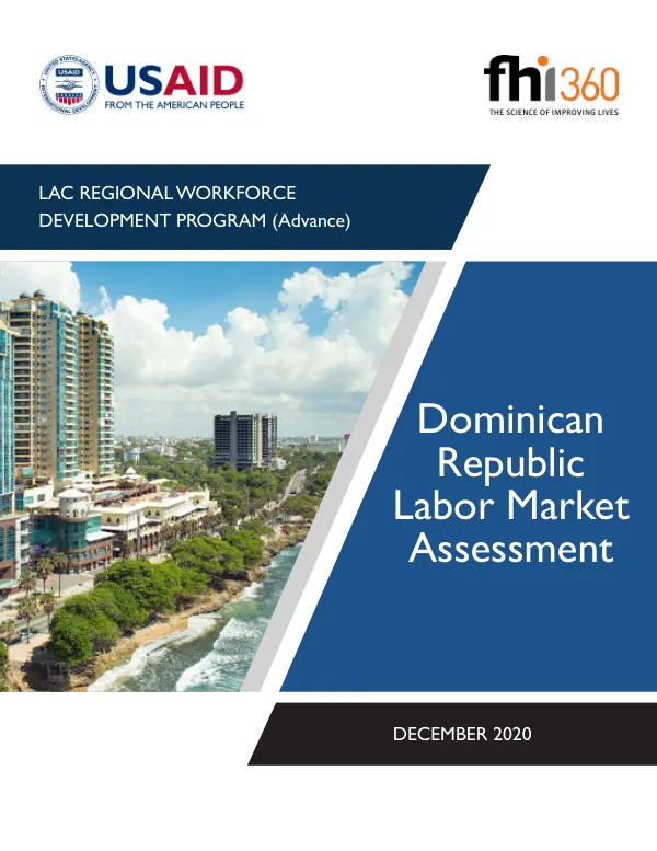 Dominican Republic Labor Market Assessment