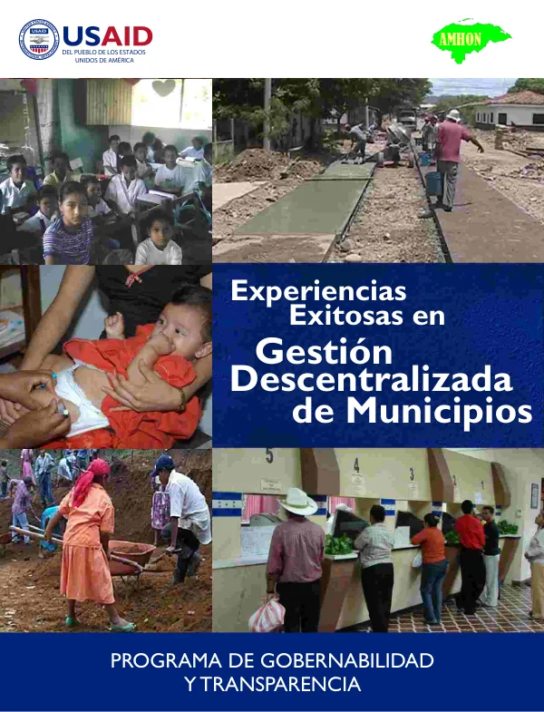 Experiencias Exitosas en Gestión Descentralizada de Municipios