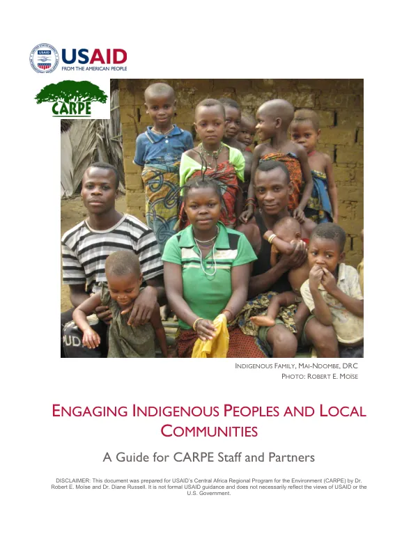 Guide to Engaging Indigenous Peoples and Local Communities
