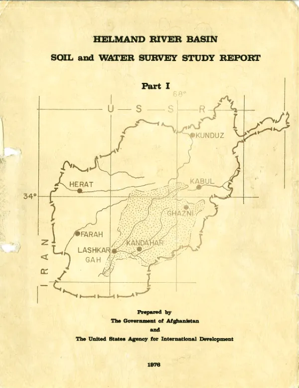 RELMAND RIVER BASIN SOIL AND WATER SURVEY STUDY REPORT I U-S