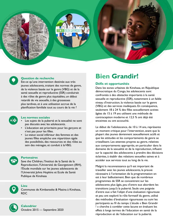 Bien Grandir!