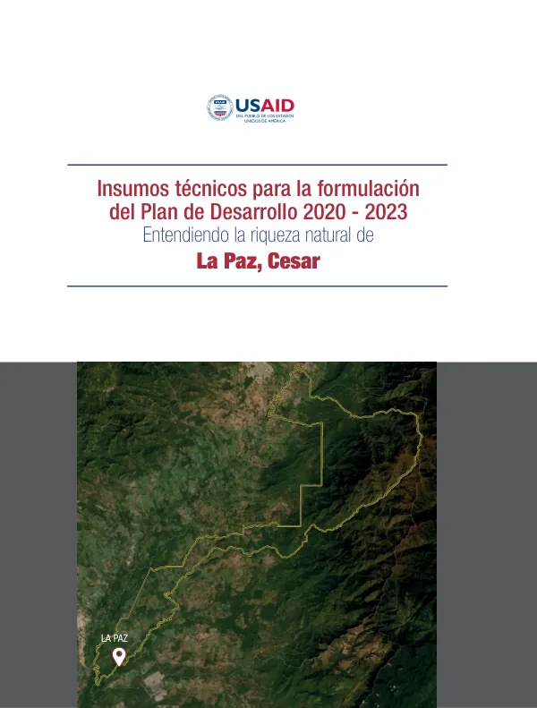 Plan de Desarrollo 2020 - 2023 para el Municipio de La Paz, Cesar