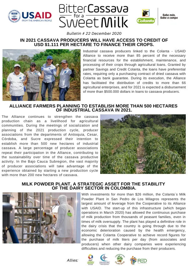 Colanta - USAID Alliance Bulletin #22