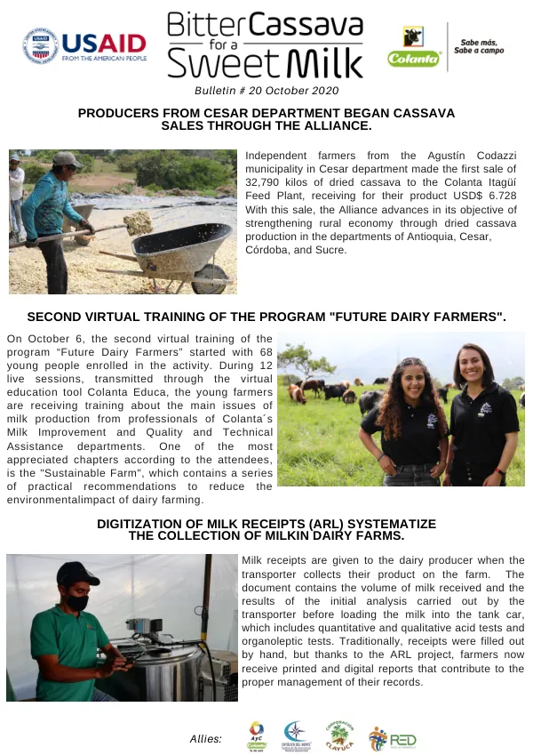 Bulletin # 20 October 2020