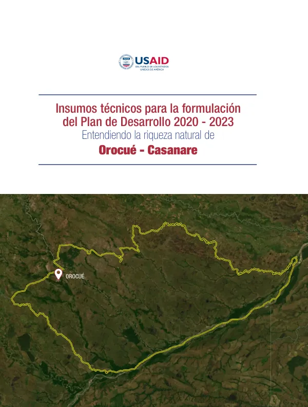 Insumos técnicos para la formulación del Plan de Desarrollo 2020 - 2023