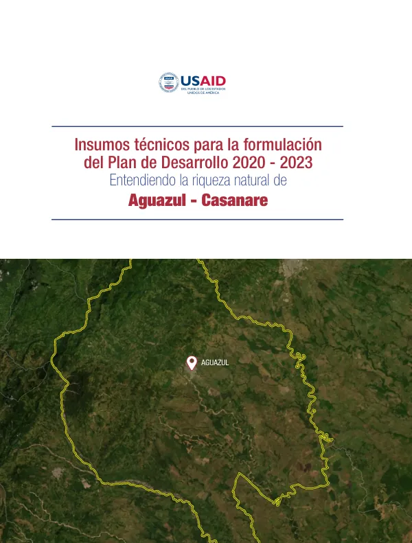 Insumos técnicos para la formulación del Plan de Desarrollo 2020 - 2023