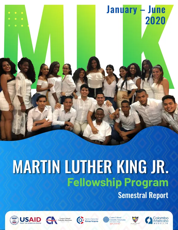Martin Luther King Jr. Fellowship Program Semestral Report January – June 2020