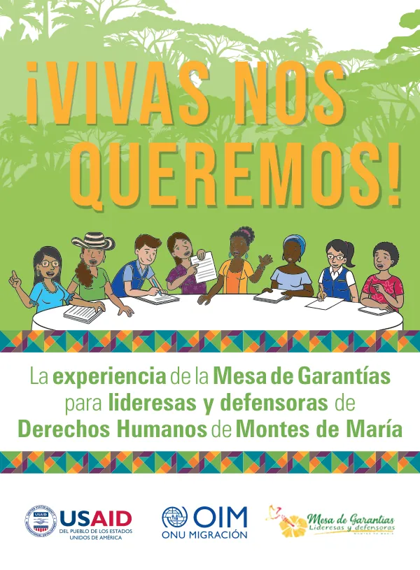 La experiencia de la Mesa de Garantías para lideresas y defensoras de Derechos Humanos de Montes de María