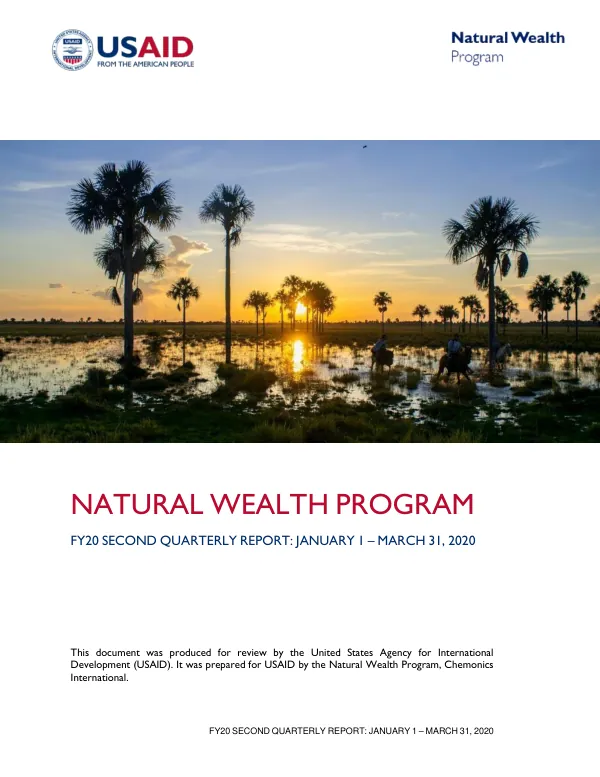 FY20 SECOND QUARTERLY REPORT: January 1 – March 31, 2020