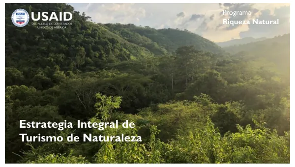 Programa Riqueza Natural: Estrategia Integral de Turismo de Naturaleza