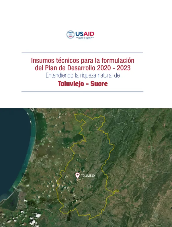 Insumos técnicos para la formulación del Plan de Desarrollo 2020 - 2023 de Toluviejo - Sucre